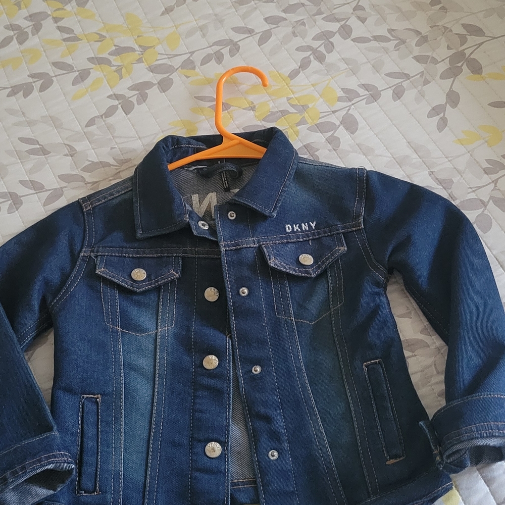 DKNY Kids Dark Blue Jean Jacket